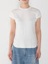 SHORT SLEEVE RIB TEE / Y241-81020-5